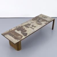 Rare Philip & Kelvin LaVerne SURREALISTIC Coffee Table - Sold for $15,360 on 10-10-2026 (Lot 45).jpg